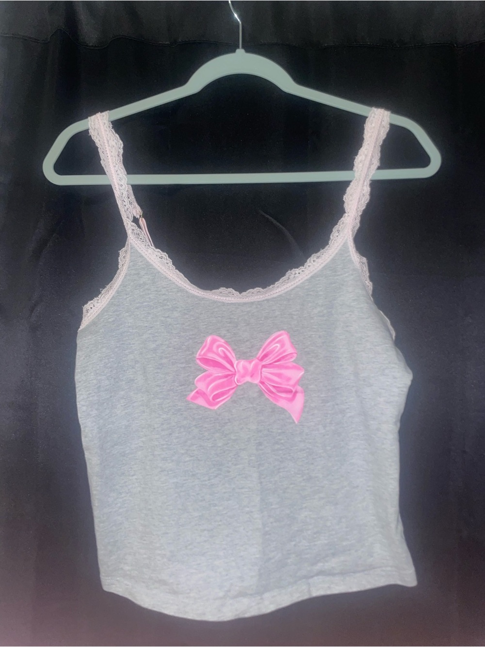 Loveshack Fancy x VS PINK bow tank top